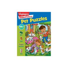 a children's book about pet puzzles