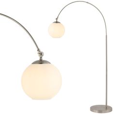 an image of two lamps that are next to each other