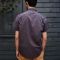 This is the short sleeve version of our every day essential single needle shirt. named for the refined stitching along the seams the single needle shirt is a steven alan classic. features a button-down collar front button placket closure a single chest pocket and the perfect sleeve length. the overall length is meant to be untucked and un-fussy. Steven Alan, Gingham Shirt, Mens Button Up, Button Down Collar, Button Placket, Chest Pocket, Gingham, Meant To Be, Every Day