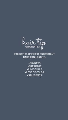 the hair tip is shown with instructions on how to use it