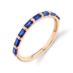 Starling Jewelry Sapphire Baguette Ring, 45th Anniversary, Organic Cleaning Products, Baguette Ring, Rainbow Bracelet, The Heavens, Pave Ring, Sapphire Stone, Bar Necklace