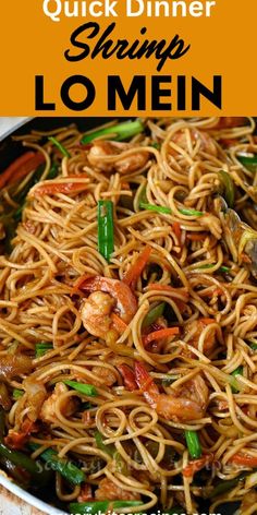 Best and easy Shrimp Lo Mein recipe is perfect for weeknight dinner, tastes better than your favourite Chinese takeout. These Lo mein noodles are ready in 30 Minutes, with juicy shrimp, vegetables and delicious sauce which makes this dish so good. #savorybitesrecipes #lomeinnoodles #shrimplomein #lomein Easy Shrimp Lo Mein Recipe, Shrimp Lo Mein Recipe Easy, Shrimp Noodles Recipes, Shrimp Lo Mein Recipe, Shrimp Chow Mein, Shrimp Lo Mein, Spicy Chicken Noodles, Chinese Noodle Recipes, Lo Mein Recipe