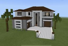 Traditional Minecraft Houses, Minecraft Houses City, House Layouts Minecraft, Minecraft House Ideas Modern, Minecraft Neighborhood, Minecraft Houses Modern, Minecraft Bedroom Decor