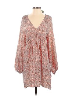 H&M Casual Dress Size: Small Orange Dresses - new. 80% VISCOSE, 20% POLYAMIDE, Popover, V Neck, Short, Long Sleeve | H&M Casual Dress - Popover: Orange Dresses - New - Size Small Orange H&m Dress, Hm Orange Dress, Hm Dress H&m H&m, Marled Dress, Orange Casual Dress, Orange Dresses, Short Long, Orange Dress, Casual Dresses For Women