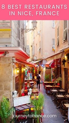 the best restaurants in nice, france