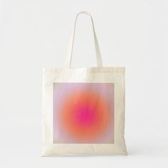 Gradient Design - Aura Effect - Green, Lilac, Orange And Pink Ombre. Sunset Gradient, Orange Tote Bags, Abstract Sunset, Colorful Gradient, Pink Tote Bags, Gradient Design, Sunset Colors, Pink Tote, Wnba