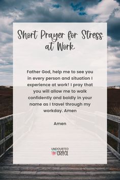 Are you feeling overwhelmed? Are you desperate to find moments of peace and calm amidst the stress and chaos of life? Look no further, because here you will find 9 calming and powerful prayers for stress that may help you find the moment of serenity in life that you crave. Prayers For Calmness Peace, Prayer For Stressful Work, Prayer For Workplace, Encouraging Prayers, Prayer For Work, Peace Prayer, Goals 2024