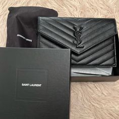 Small Ysl Wallet On Chain. Comes With Duster And Box. Great Condition, Review All Photos Ysl Wallet On Chain, Bags Ysl, Ysl Wallet, Saint Laurent Bags, Yves Saint Laurent Bags, Wallet On Chain, Small Wallet, Yves Saint Laurent, Saint Laurent