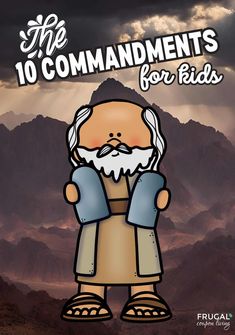 Take a look at the Ten Commandments for Kids filled with easy-to-understand explanations, fun activities, and crafty ideas. Turn learning into a blast and get ready to dive into a world where ancient wisdom meets playful learning! This guide is your ticket to teaching the ten commandments a hefty dose of fun. Great for Sunday School, Children's Church, Kids' Ministry, Bible Study, and More. #FrugalCouponLiving Preschool Craft 10 Commandments