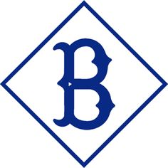 the letter b in blue on a diamond shape with an arrow at the top and bottom