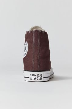 Created over 100 years ago, the Converse Chuck Taylor All Star has become the OG sneaker worn by every walk of life. Classic canvas upper is lightweight and durable, in the timeless high top silhouette you know and love. Complete with medial eyelets that enhance airflow, vulcanized rubber sole and classic All Star ankle patch. Content + Care Cotton, rubber Spot clean Imported Size + Fit This item runs large. You may choose to order a half size down Platform height: 1.75" | Converse Chuck Taylor Brown High-top Canvas Sneakers With Vulcanized Sole, Brown High-top Casual Canvas Shoes, Casual Brown High-top Canvas Shoes, Sporty Brown Canvas High-top Sneakers, Sporty Brown High-top Canvas Sneakers, Brown Cotton High-top Sneakers, High-top Cotton Sneakers With Canvas Lining, Cotton High-top Sneakers With Canvas Lining And Round Toe, Brown High-top Sneakers With Vulcanized Sole For Sports