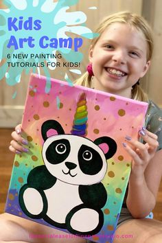 Kids Paint Party Ideas Canvases, Kid Canvas Painting Ideas, Kids Acrylic Painting Ideas, Canvas Painting Ideas Kids, Kid Painting Ideas On Canvas, Kids Canvas Art Ideas Easy, Simple Painting Ideas For Kids, Painting Ideas On Canvas For Kids, Children Painting Ideas