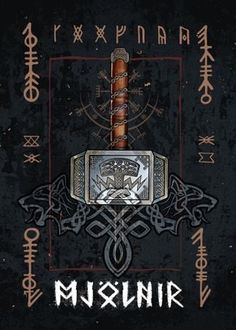 the cover art for miskinr's album, featuring an image of a hammer and