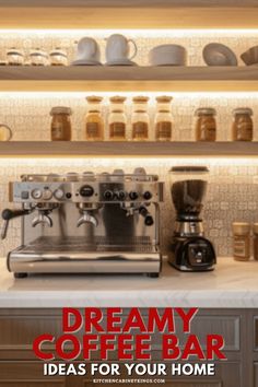 Dreamy Coffee Bar Ideas for Your Home Bar Ideas, Zen Garden