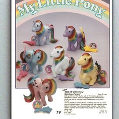 an advertisement for my little pony toys