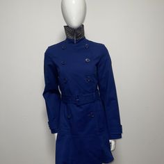 Item Is Used, Like New Kate Spade Coat, Trench Coats, Trench Coat, Kate Spade, Color Blue, Jackets & Coats, Jackets For Women, Like New, Women Shopping