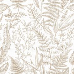 sample botanical beige wallpaper from the into the wild collection by galerie wallcoverings 1 Wallpaper Prints, Bamboo Texture, Slaap Lekker, Beige Wallpaper, Tropical Foliage, Botanical Wallpaper, Into The Wild, Paper Wallpaper, Leaf Wallpaper