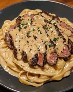 Ina Garten _ Recipes 🍜🌮 | Try this Spicy Cajun Steak with Creamy Alfredo Pasta 🍝🥩 | Facebook Creamy Alfredo Pasta, Cajun Steak, Steak Alfredo, Steak Ribeye, Pasta Aesthetic, Gordon Ramsay Recipe, Fettuccine Pasta, Pasta Ingredients, Healthy Food Dishes