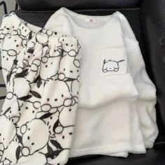 Just found this amazing item on AliExpress. Check it out! $8.64 | Hello Kitty Pochacco Kuromi Girls New Japanese Cute Cartoon Print Thickened Coral Velvet Warm Antibacterial Home Clothing Set Pajamas Aesthetic Hello Kitty, Cute Sanrio Clothes, Pochacco Clothes, Pijama Da Hello Kitty, Cute Bedtime Outfits, Pochacco Items, Pochacco Pajamas, Sanrio Pjs, Comfy Clothes Aesthetic