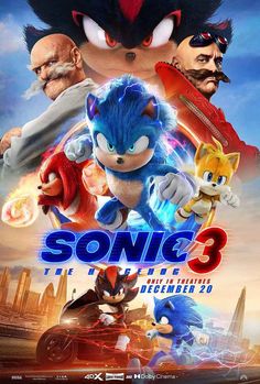 sonic the hedgehog movie poster