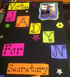 Jadyn's Election Poster Student Council Speech, Campaign Poster Ideas, Hoco Posters, Campaign Board