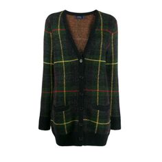 *New With Tags* Polo Ralph Lauren V-Neck Long Plaid Tartan Checked Wool Blend Button Up Cardigan Sweater -Size: Xs, Slightly Oversized Fit -Color: Green, Navy, Red, Yellow -Front Button Fastening -Two Front Pockets -Ribbed Hem And Cuffs -Straight Hem And A Mid-Length. -Includes Extra Button -Material: 55% Alpaca Wool, 35% Nylon, 10% Merino Wool -Measurements (Approximate) Pit To Pit: 18" Shoulder-Hem: 31" Sleeves: 24" Designer V-neck Cardigan With Button Closure, Designer V-neck Cardigan For Work, Designer V-neck Sweater For Work, Ralph Lauren Tartan, Chunky Knit Jumper, Navy Blue Cardigan, Oversized Sweater Cardigan, Polo Ralph Lauren Sweater, Cream Knit Sweater