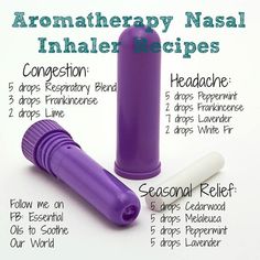 Essential Oil Inhaler, Săpunuri Handmade, Doterra Oil, Doterra Business, Allergic Rhinitis, Doterra Essential Oils Recipes, Essential Oil Remedy, Healing Salves, Oil Remedies