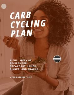 Start carb cycling today with this meal plan. You get 7 days of recipes -- breakfast, lunch, dinner, and snacks -- plus the full and consolidated grocery list. Carb Cycling Recipes, Carb Cycling Meal Plan, Garlic Brown Sugar Chicken, Metabolism Foods, Carb Cycling Diet, Lemon Herb Chicken, Vegan Burrito, Daily Meal Plan, Breakfast Appetizers