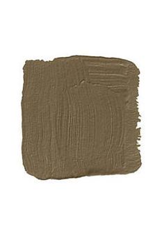 a brown paint swatch on a white background