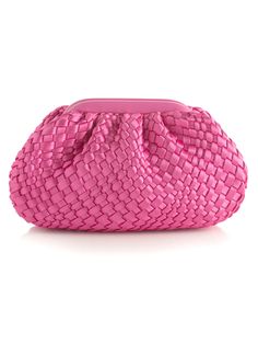 Shiraleah Bailey Clutch Trendy Pink Clutch Shoulder Bag, Modern Luxury Pink Clutch, Pink Clutch Shoulder Bag For On-the-go, Chic Pink Shoulder Bag With Turn-lock Closure, Clutch Pink, Pink Clutch Shoulder Bag With Gold-tone Hardware, Spa Wraps, Satin Texture, Magnetic Frame