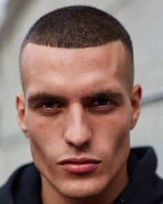 Buzz Cut For Men, Buzz Cut Styles, Face Portraits, Trendy Mens Haircuts, Men Hairstyle