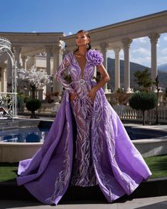 Taxes + Shipping included! Luxury Purple Mermaid Dress For Prom, Luxury Embellished Dresses For Red Carpet, Luxury Red Mermaid Dress For Red Carpet, Luxury Purple Mermaid Dress, Luxury Purple Mermaid Evening Dress, Luxury Purple Embroidered Dress, Luxury Purple Wedding Dress, Luxury Embroidered Purple Dress, Luxury Pearl Embellished Evening Dress For Formal Events