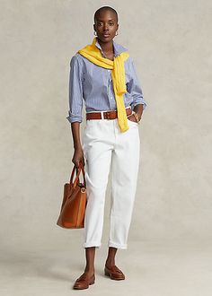 Designer Jeans For Women, Ralph Lauren Jeans, 가을 패션, Designer Jeans, Hudson Jeans, White Pants, White Fashion