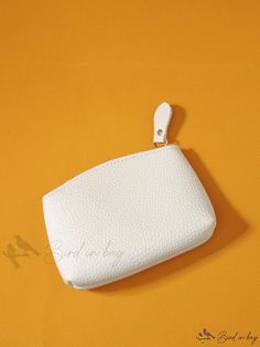 Bird in Bag - Womens PU Leather Wallet with Coin Pocket - Lightweight, Stylish Pattern, Credit Card, ID Card, Cash Pocket, Portable Small Wallet Everyday Use Coin Purse Clutch, Compact White Rectangular Coin Purse, White Wallet With Mobile Phone Bag For Travel, Daily Use Portable Clutch Coin Purse, Daily Use Portable Coin Purse Clutch, Portable Pouch Coin Purse For Everyday Use, Everyday Coin Purse Pouch With Interior Card Slots, Everyday Portable Pouch Coin Purse, Everyday Coin Purse With Interior Card Slots