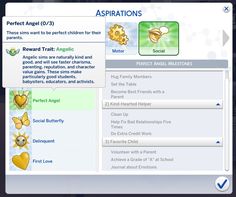 screenshot of the user's options for dating game astralions, which is also available on mobile devices