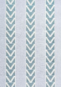 a blue and white striped fabric with vertical lines on the side, which is slightly diagonal