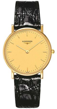 Menu Brands Mens Watches Womens Watches Jewelry Accessories Longines Presence 18kt Solid Gold Black Leather Luxury Mens Watch L4.743.6.39.2 List price: $3895.00 Selling price: $2599.00 Click here for our reviews specifications payments shipping returns about us Contact us specifications Information Brand Longines Series Presence Model Number L47436392 Model Alias L4.743.6.39.2 Special Edition Limited Edition Gender Mens Country of Origin Switzerland Condition Brand New Warranty WAB Two Year Warr Classic Yellow Gold Chronometer Watch, Classic Yellow Gold Watch With Chronometer, Classic Yellow Gold Watches With Subdials, Classic Yellow Gold Watches With Polished Finish, Yellow Gold Business Watch, Formal Yellow Gold Round Watch, Formal Yellow Gold Watch With Polished Finish, Timeless Yellow Gold Chronograph Watch Accessories, Yellow Gold Chronograph Watch Accessories For Formal Events