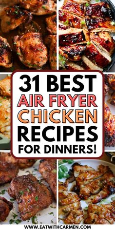 the best air fryer chicken recipes for dinner