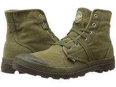 Palladium Pallabrouse Dark Olive/Dark Gum