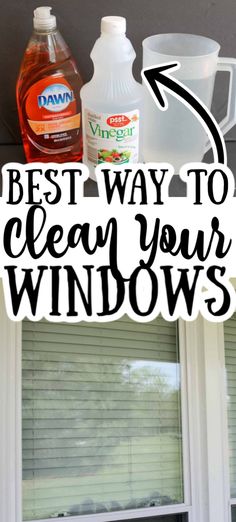 the best way to clean your windows