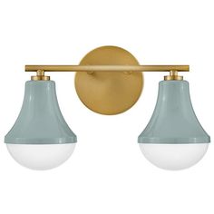 LARK HADDIE Two Light Vanity Seafoam - #150T8 | Lamps Plus Vanity In Bathroom, Retro Vanity, Traditional Vanity, Vanity Light Fixtures, Light Vanity, Led Vanity, Bath Vanity Lighting, Bath Light, Bath Vanity