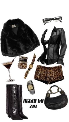 Nyc Model Off Duty Aesthetic, Baddie Bar Outfit, Leopard Aesthetic Fashion, Cheetah Print Outfits Y2k, 2000s Cheetah Print Outfit, Lepord Print 2000s Outfit, Fur Coat Rockstar Gf, Street Style Outfits Casual, Swaggy Outfits