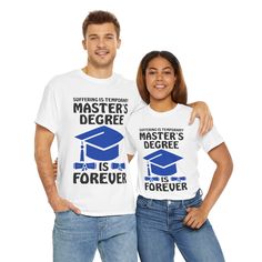 Masters degree Tee Graduation gift 2024 Mastered It Funny Graduation Shirt Gift for Masters Graduate Masters Shirt Masters Tee MBA Shirt The Graduation Masters Degree 2024 Unisex T-Shirt is the perfect way to commemorate your hard-earned academic achievement. Crafted from premium 100% US cotton, this heavy-duty tee provides exceptional comfort and durability for everyday wear. The classic crew neck design and relaxed fit ensure a polished, versatile look that can be dressed up or down. Printed w Graduation Gift Short Sleeve T-shirt With Text Print, Graduation Gift Text Print T-shirt, Short Sleeve Text Print T-shirt For Graduation, Cotton Graduation T-shirt, Casual Short Sleeve T-shirt For Graduation Gift, Casual Crew Neck Top For Graduation Gift, Cotton T-shirt For Graduation, Graduation Gift T-shirt With Text Print, Crew Neck, Casual Cotton T-shirt For Graduation