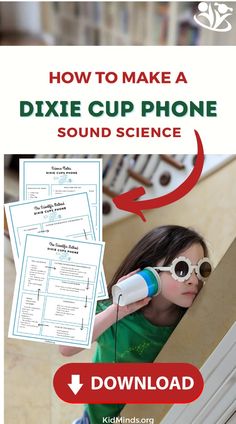 Dixie Cup Phone is an engaging, hands-on way to celebrate Alexander Graham Bell’s birthday (March 3rd) and National Telephone Day (March 10). It’s also great for hands-on fun with physics or as part of the Vibration & Sound Waves science unit. #kidsactivities #creativelearning #kidminds # Alexander Graham Bell Activities, Waves Science, Mom Quiz, Sound Science, Fall Family Fun, Alexander Graham Bell, Cup Phones, Activities For Boys, Science Notes