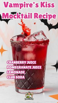 the vampire's kiss cocktail recipe