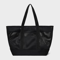 Mesh Boat Tote Handbag - Shade & Shore™ Black Beach Handbag, Boat Tote, Mesh Tote Bag, Shades For Women, Tote Handbag, Beach Tote, Mesh Bag, Large Tote Bag, Large Tote