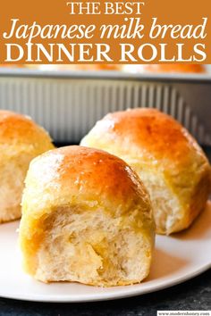 Japanese Milk Bread Dinner Rolls Japanese Rolls Recipes, Dense Dinner Rolls, Japanese Milk Bread Rolls Recipe, Milk Bread Dinner Rolls, Fluffy Milk Bread, Japanese Milk Bread Recipe Bread Machine, Milk Brioche Rolls Recipe, Japanese Milk Bread Rolls, Easy Bread Rolls Recipe