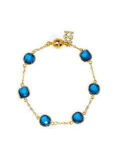 Embellished with multicolor crystals, your daily dose of joy is at your wrist. -Magnetic -Triple-Plated -Hypoallergenic -Length 7.5" -0.119 Lbs Adjustable Faceted Crystal Bracelet For Everyday, Jeweled Round Crystal Bracelet As Gift, Jeweled Round Crystal Bracelet For Gift, Jeweled Crystal Bracelet Gift, Blue Jeweled Bracelet As Gift, Blue Jeweled Bracelets Perfect For Gifts, Blue Jeweled Bracelet For Gift, Adjustable Hypoallergenic Crystal Bracelet, Adjustable Jeweled Crystal Bracelet Gift