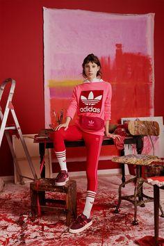 Classic and iconic adidas #ADICOLOR apparel and accessories, reimagined for now. Neon outfits designed to stand out. Sport Art Direction, Sports Photoshoot, Sport Photoshoot, Neon Outfits, Still Life Photos, Study Style, Athletic Apparel, Color Inspo