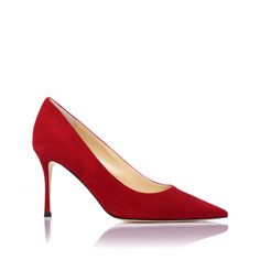 Reintroducing a timeless staple, the Classic Pump in red. This red pump is made from luxurious suede that emphasizes elegance in a classic design. A 3.3-inch (85mm) pump gives this high heel just enough lift.Handcrafted with exquisite attention to detail from fine suede, this shoe emphasizes comfort with our patented Triple I ™ signature invisible insole, designed by Marion Parke, a licensed Podiatrist. The suede will conform to your foot the more you wear it, which makes this shoe ideal for any Comfortable Pumps, Suede High Heels, Red High Heels, Red Pumps, Red Fits, Classic Pumps, Red Style, Red Suede, For A Reason